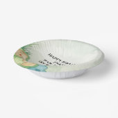 Golf Course Party Design with Custom Name & Event  Pappteller (Gewinkelt)