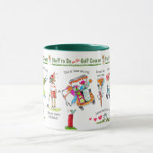 Golf Course Spaß macht Tasse (Zentrum)