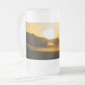 Golf Course Sprinkler am Tag Mattglas Bierglas (Vorderseite Links)