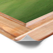 Golf Course View von einem Fenster aus Poster (Ecke)