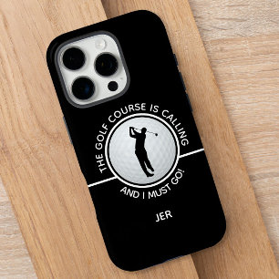 Golf Course Zitat Mens Funny Golfer Geschenk Schwa iPhone 16 Pro Hülle