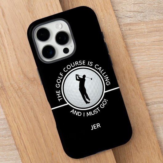 Golf Course Zitat Mens Funny Golfer Geschenk Schwa Case-Mate iPhone Hülle