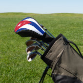 Golf Cuba & Cuban Flag / Golf Clubs Covers Headcover (In SItu)