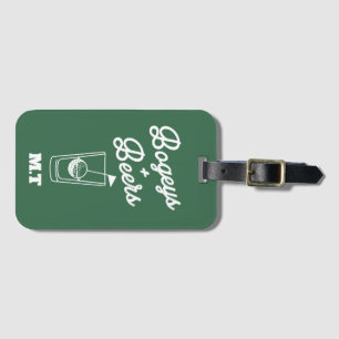 Golf Cup Day für Bogeys und Bier Gepäckanhänger