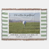 Golf Custom Golf Foto Green Striping Decke (Vorderseite)