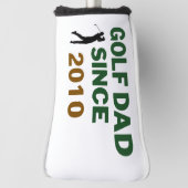 Golf Dad Since Year Vintage Design Headcover (Rotieren 90)