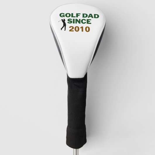 Golf Dad Since Year Vintage Design Headcover (Vorderseite)