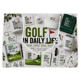 Golf Daily Life Kollektion Große Geschenktüte