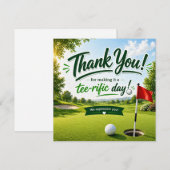 Golf Danke für den tollen Tag (Vorne/Hinten)