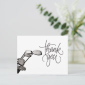 Golf Danke Karte (Stehend Vorderseite)