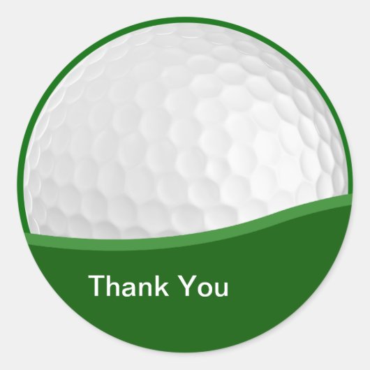 Golf Danke, Stickers (Vorderseite)