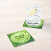 Golf Danke Untersetzer | Eleganter Golfplatz (Vor Ort)