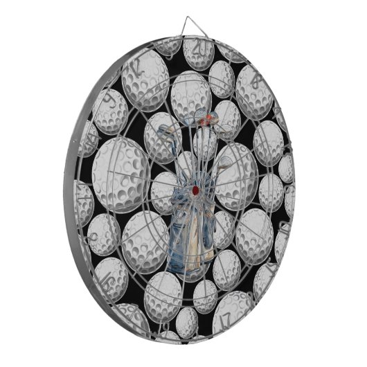 Golf Dartscheibe (Vorderseite Links)