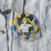 Golf Das ist mein Senior Player Blue Yellow Button (Beispiel)