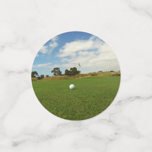 Golf Das Spiel Konfetti (Klein Vorderseite)