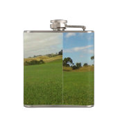 Golf Das Spiel, Vinyl Wrapped Hiask Flask Flachmann (Rückseite)