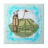 Golf Day Fliese (Vorderseite)