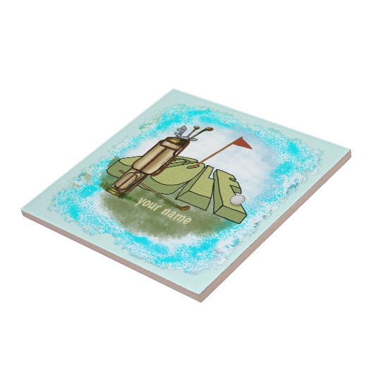 Golf Day Fliese (Seite)