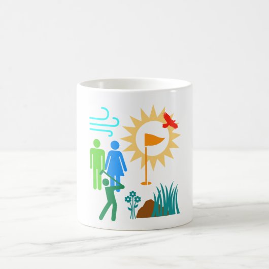Golf Day Kaffeetasse (Mittel)