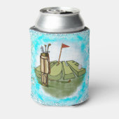 Golf Day kann kühler werden Dosenkühler (Kanne Rückseite)