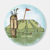 Golf Day-Magnet Magnet (Vorne)