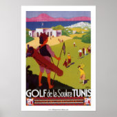 Golf de la Soukra Tunis Poster (Vorne)