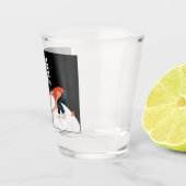 Golf Der ganze Tag Schnapsglas (Rechts)