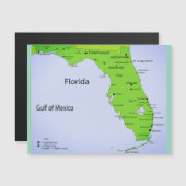 GOLF DER MEXIKO-Magnetkarte Magnetkarte (Vorne/Hinten)