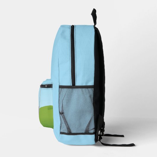 Golf Design Back Pack Bedruckter Rucksack (Rechts)