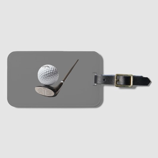 Golf Design Gepäckanhänger (Vorderseite (Horizontal))