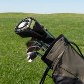 Golf Design Monogram Template Golf Head Cover Headcover (In SItu)