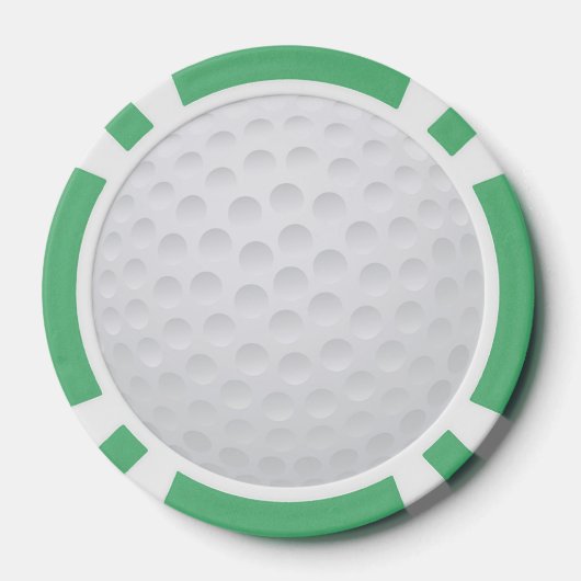 Golf Design Poker Chips (Rückseite)
