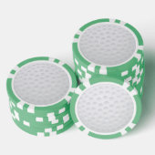 Golf Design Poker Chips (Stapel)