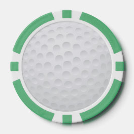 Golf Design Poker Chips