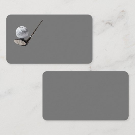 Golf Design Visitenkarte (Vorne/Hinten)