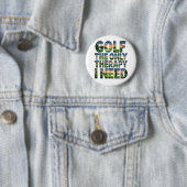 Golf die einzige Therapie, Trendy Button (Beispiel)