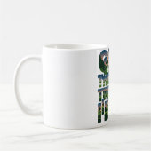 Golf die einzige Therapie, Trendy Kaffeetasse (Links)