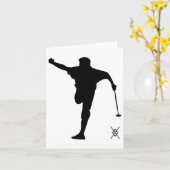 Golf - Die erste Pumpe Karte (Gelbe Blume)