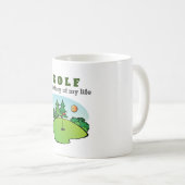 Golf die Geschichte meines Lebens lustig Kaffeetasse (VorderseiteRechts)