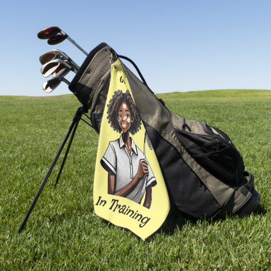 Golf Diva in Training - Women's Golf Handtuch (Gras)