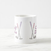 Golf-Diva Kaffeetasse (Mittel)