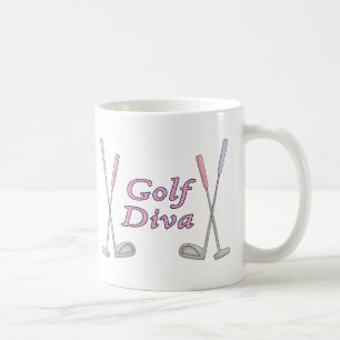 Golf-Diva Kaffeetasse