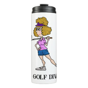Golf Diva Thermal Tumbler Thermosbecher