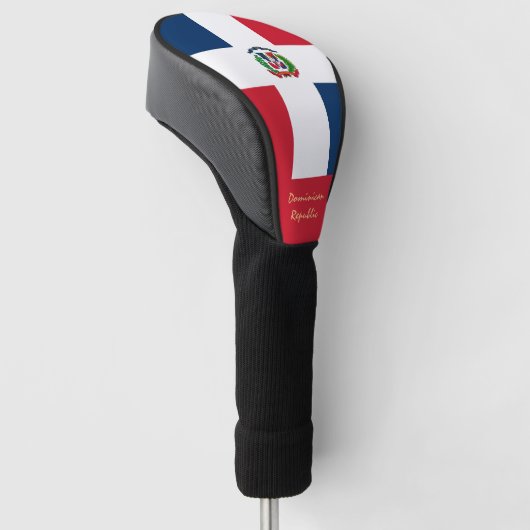 Golf Dominikanische Republik / Flagge /Golf Clubs Golf Headcover (angewinkelt)