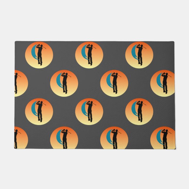 Golf Door Mat Fußmatte (Vorderseite)
