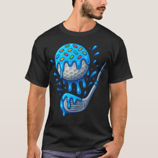 Golf Drip Team For Boys Eiscreme T-Shirt