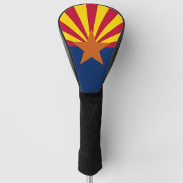 Golf Driver Cover mit Flag Arizona, USA Headcover