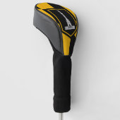 Golf Driver Cover mit Flag Baltimore, USA Headcover (angewinkelt)