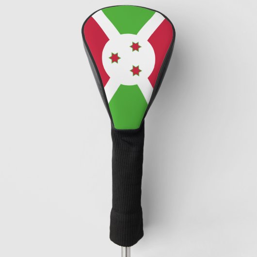 Golf Driver Cover mit Flag Burundi Headcover (Vorderseite)