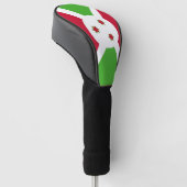 Golf Driver Cover mit Flag Burundi Headcover (angewinkelt)